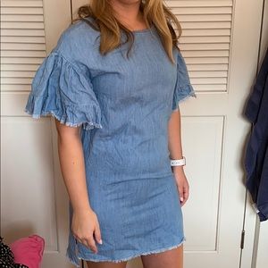 denim dress